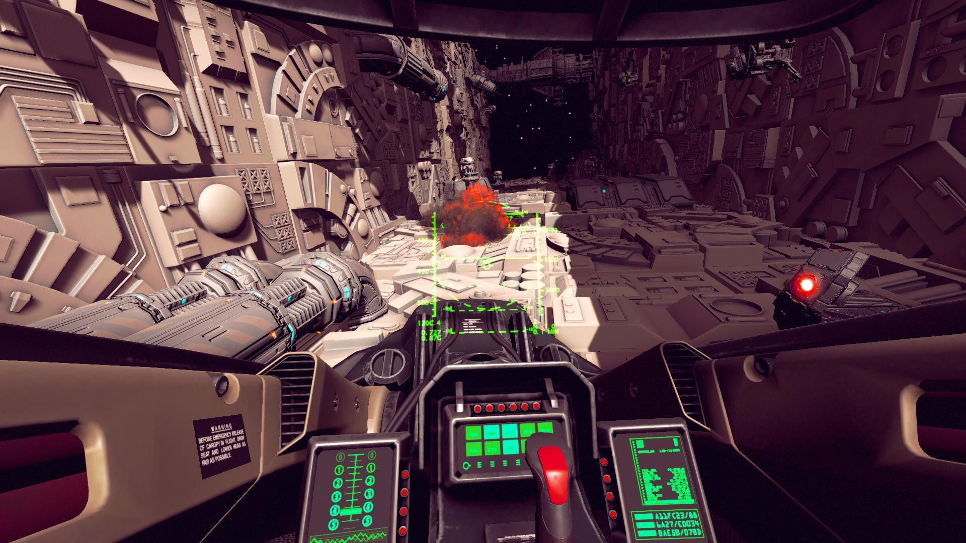 Trench Run VR - кадр 1