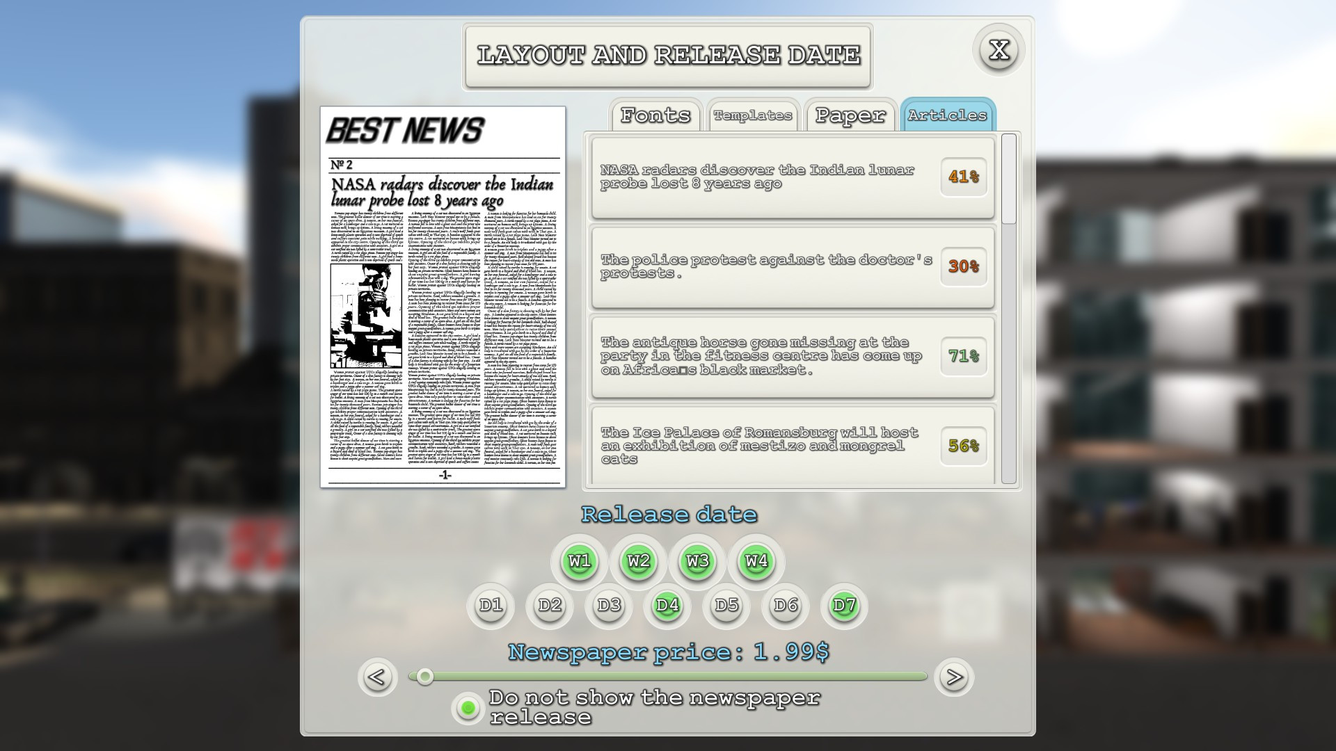 News Tycoon - кадр 1