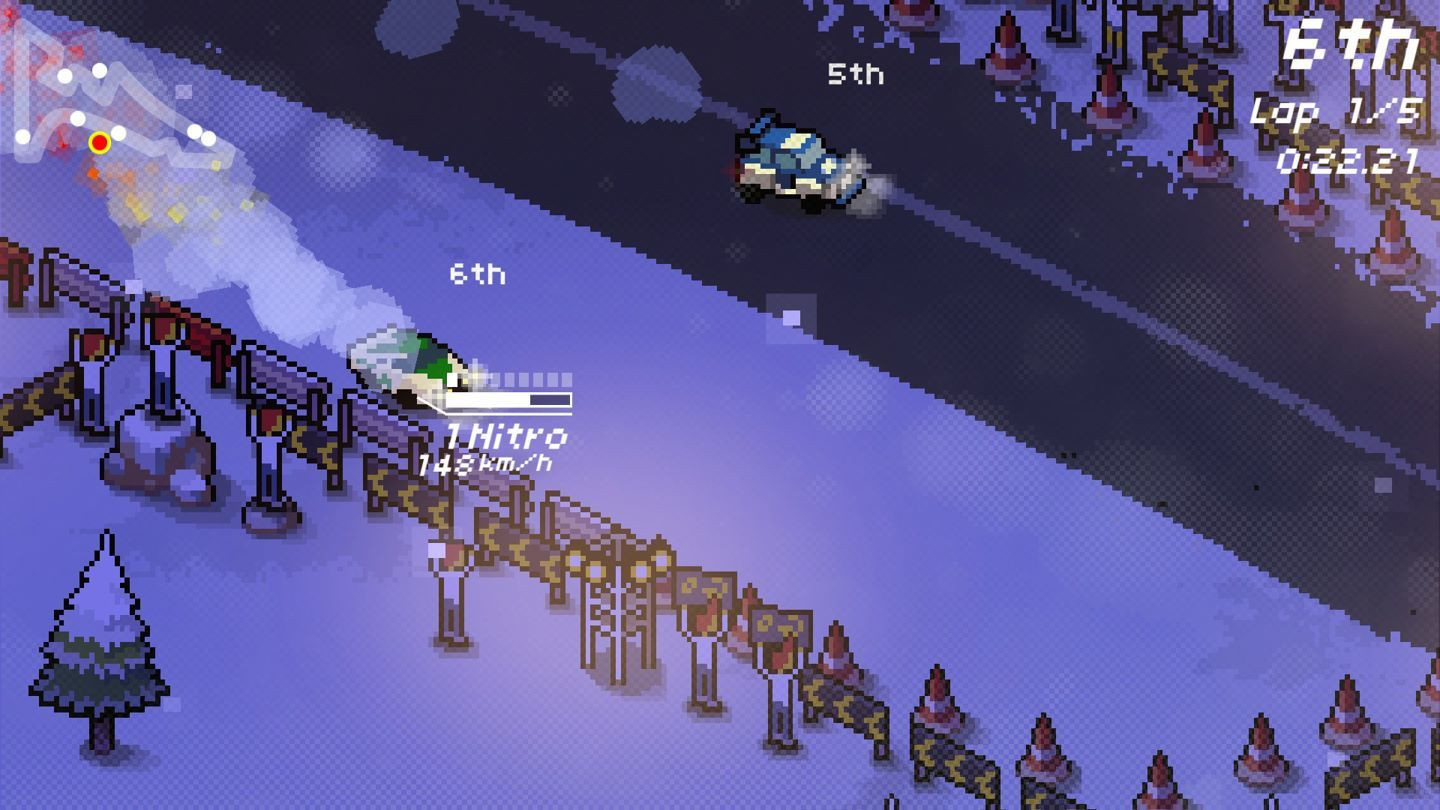 Super Pixel Racers - кадр 1