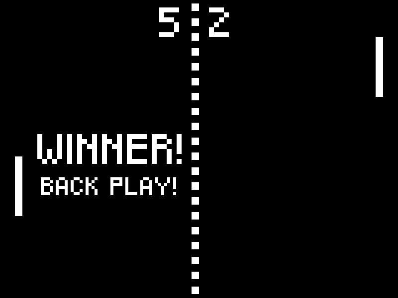 Classic Pong (jcarder) (itch) - кадр 1