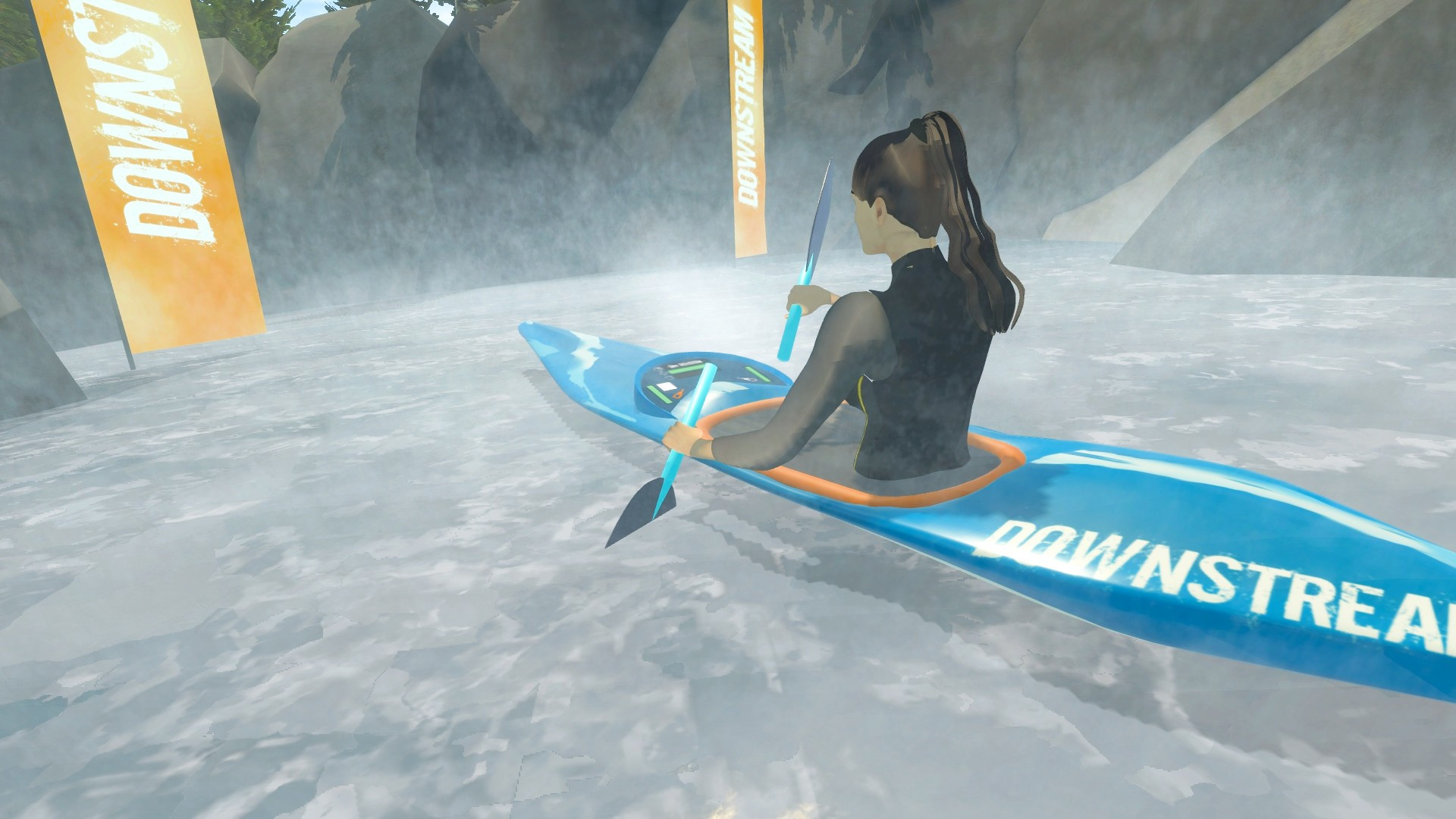 DownStream: VR Whitewater Kayaking - кадр 1