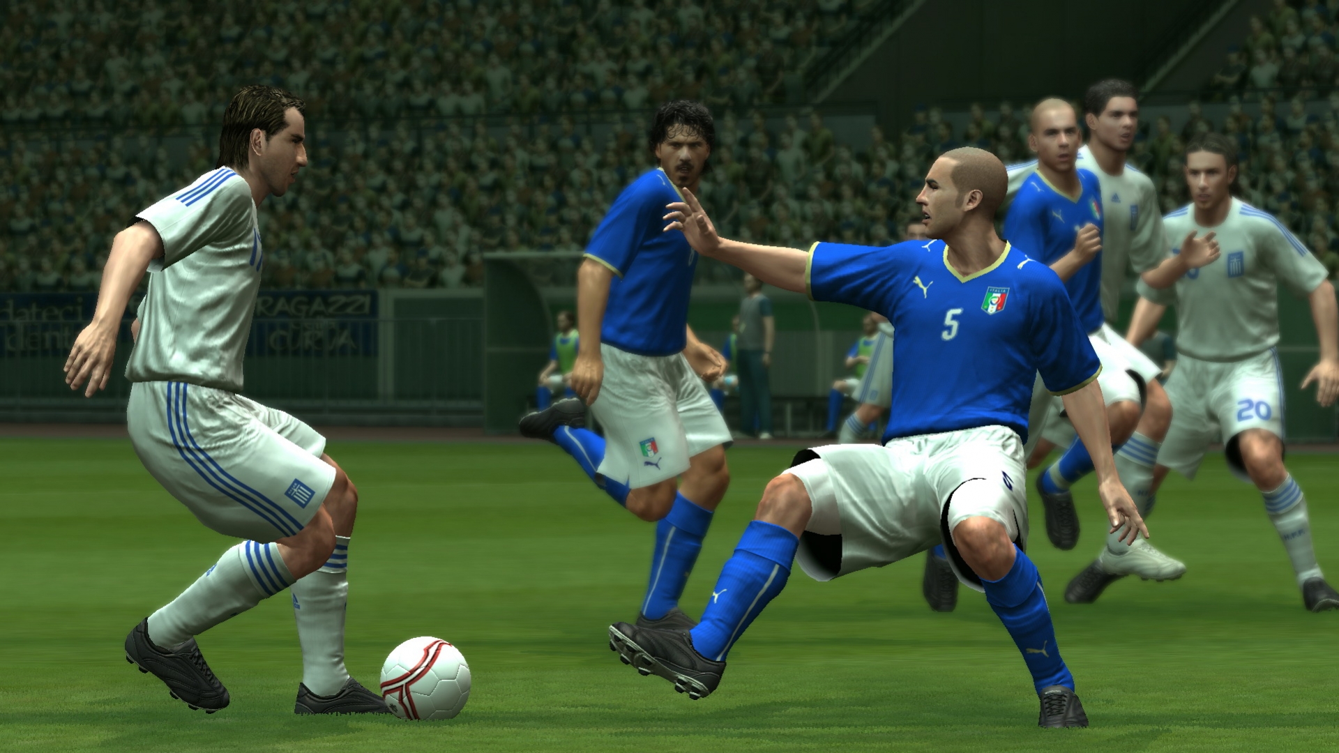 Pro Evolution Soccer 2009 - кадр 2