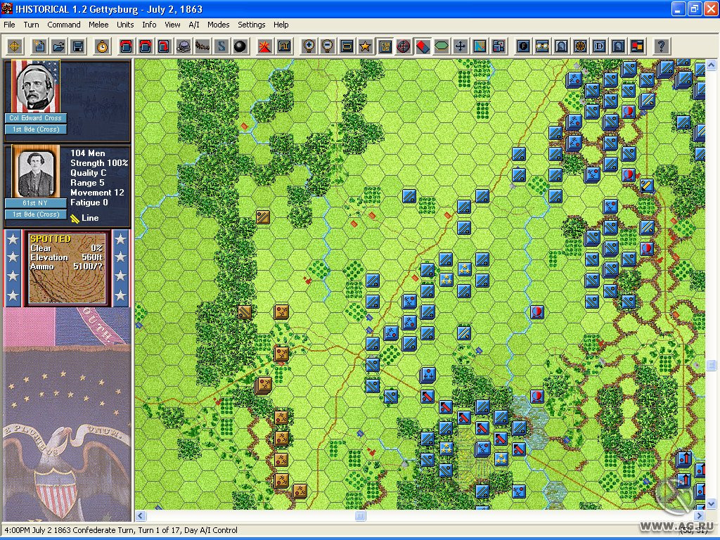 Civil War Campaigns: Campaign Gettysburg - кадр 1