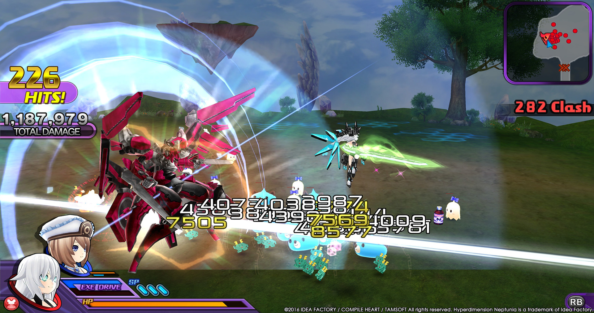 Hyperdimension Neptunia U: Action Unleashed - кадр 1