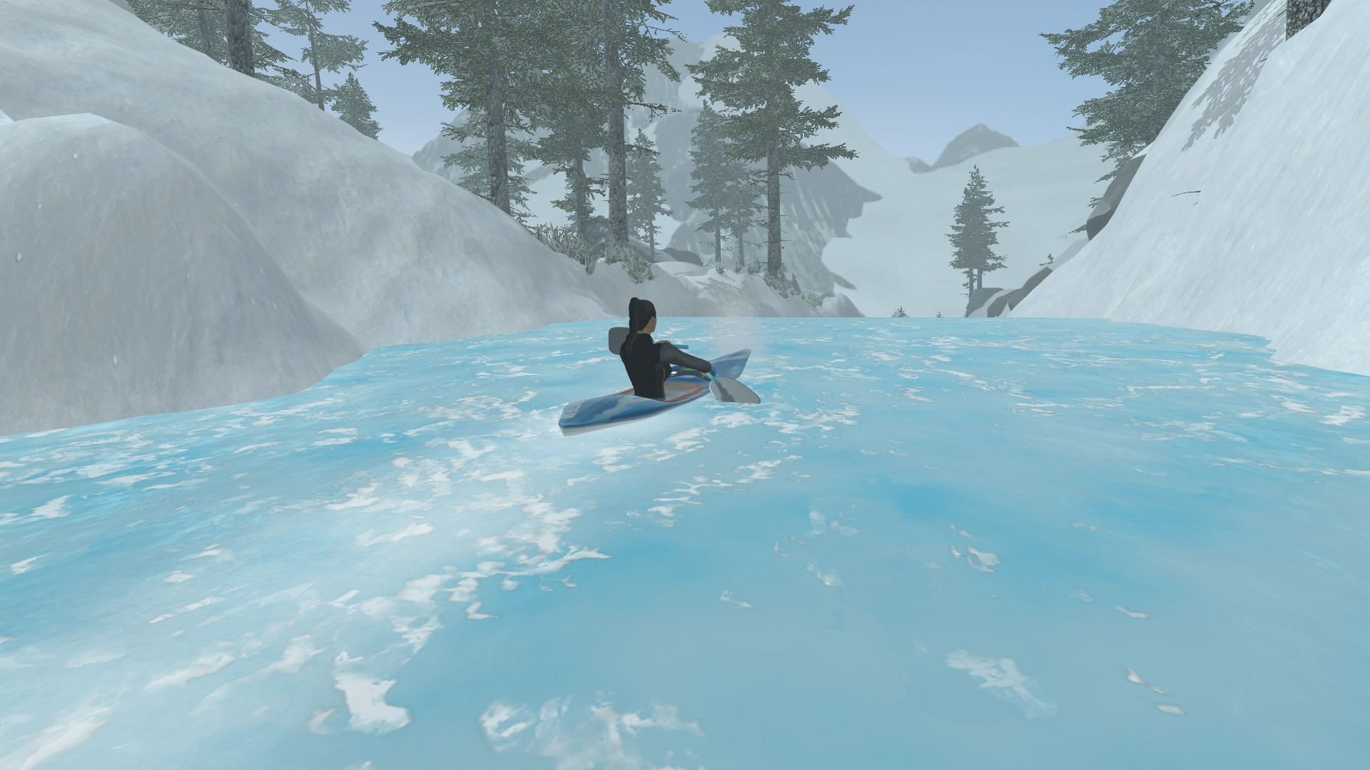 DownStream: VR Whitewater Kayaking - кадр 2