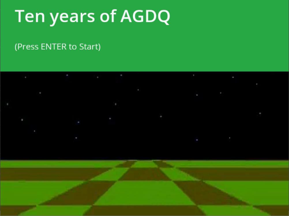 Ten years of AGDQ (itch) - кадр 1