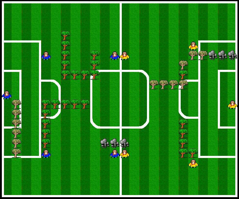 Crazy Garden Soccer: FooTbalL (itch) - кадр 1