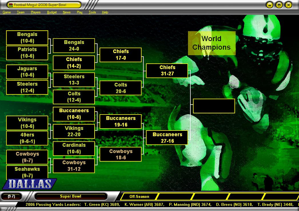 Football Mogul 2007 - кадр 1