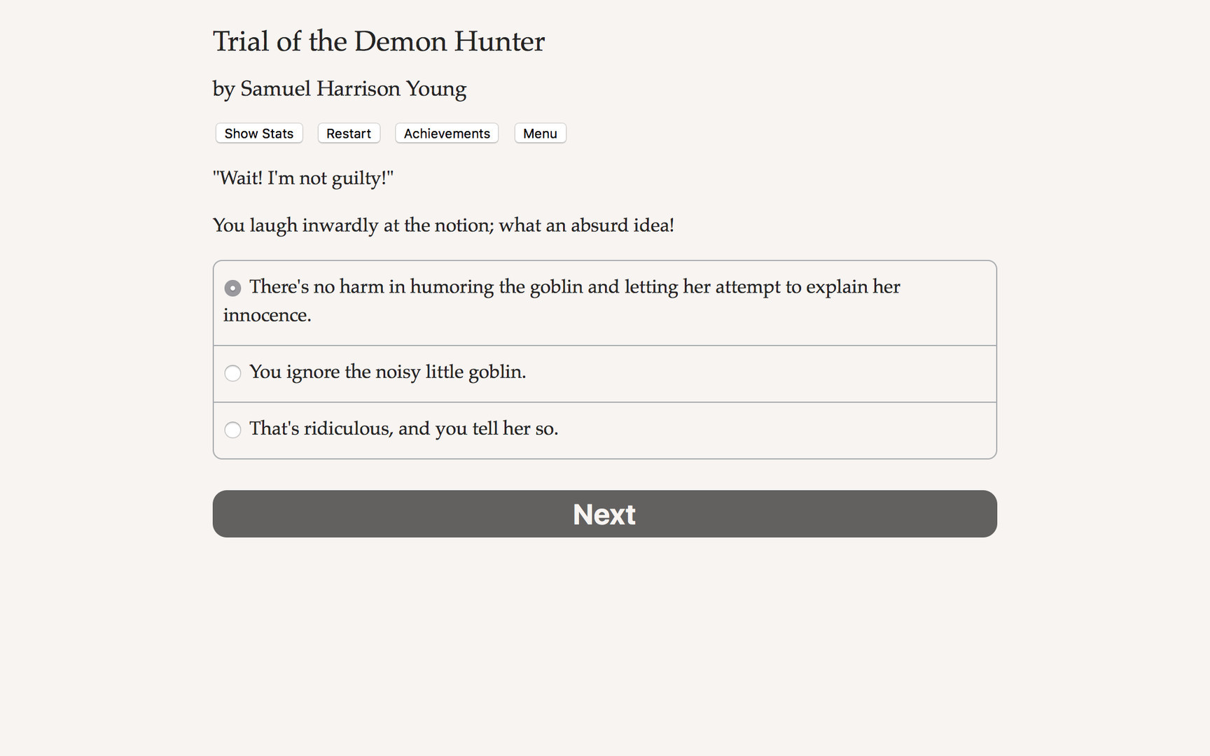 Trial of the Demon Hunter - кадр 1