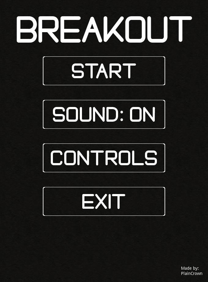 Breakout (itch) (PlainCrown) - кадр 1