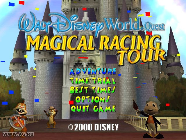 Disney's Walt Disney World Quest, Magical Racing Tour - кадр 1