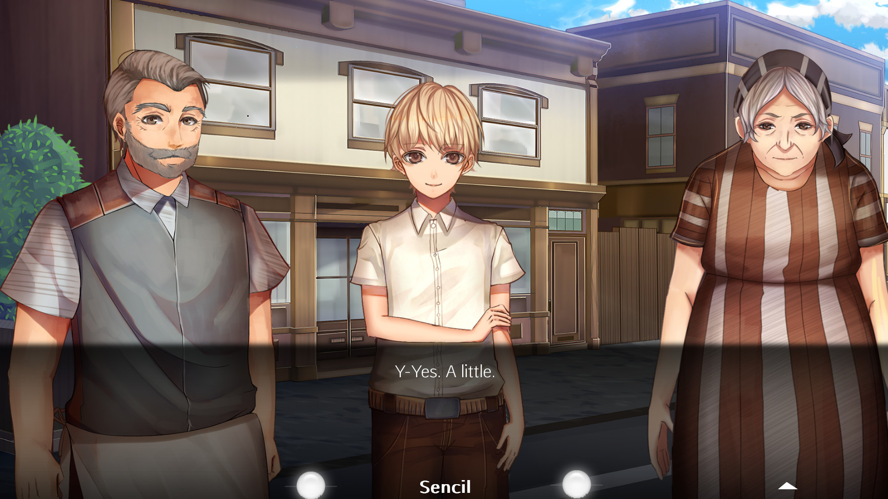 On Earth As It Is In Heaven - A Kinetic Novel - кадр 1