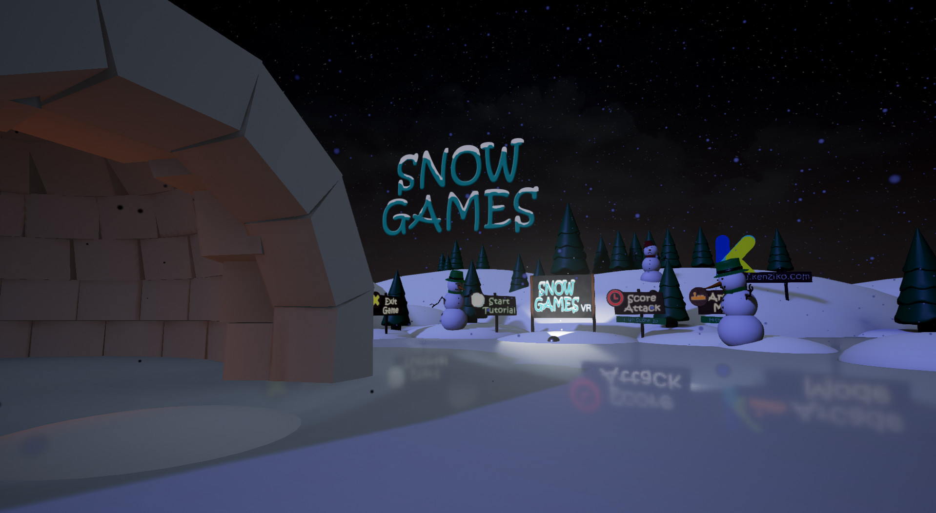 Snow Games VR - кадр 1
