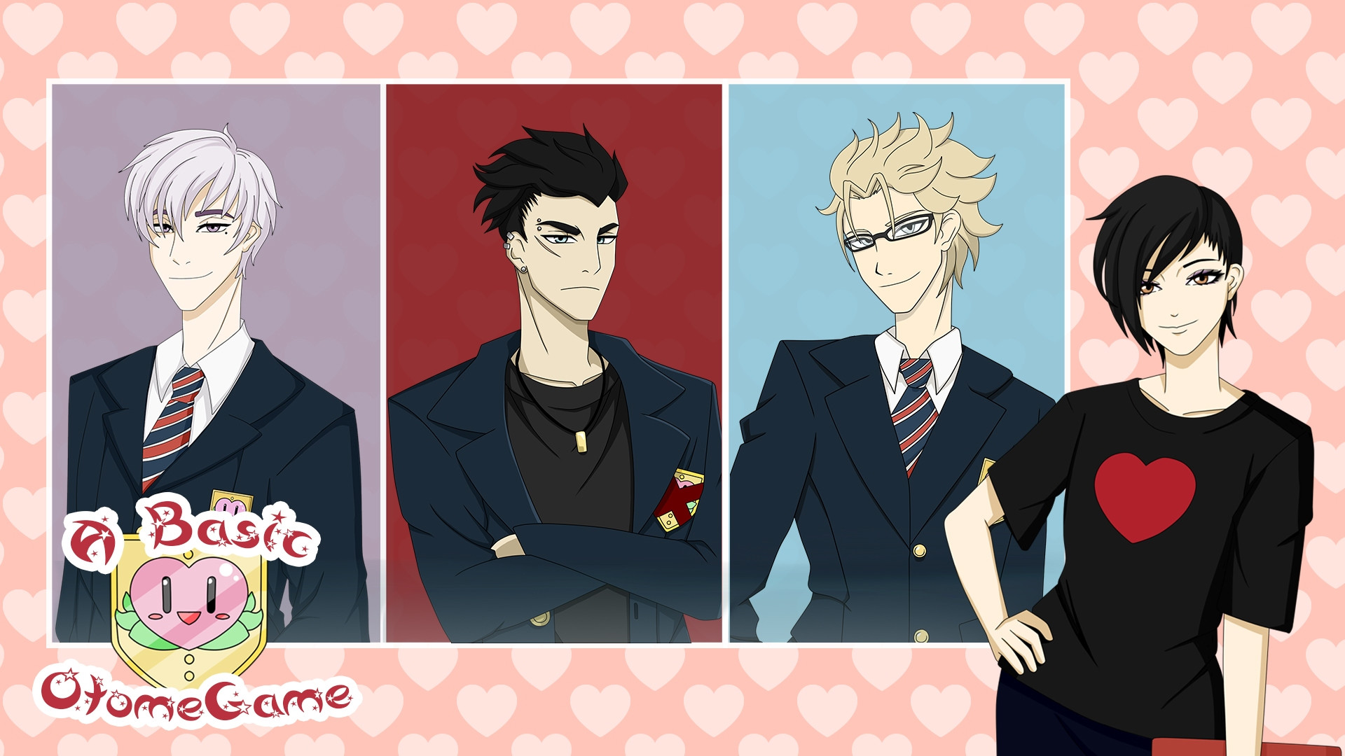 A basic Otome game! (itch) - кадр 1