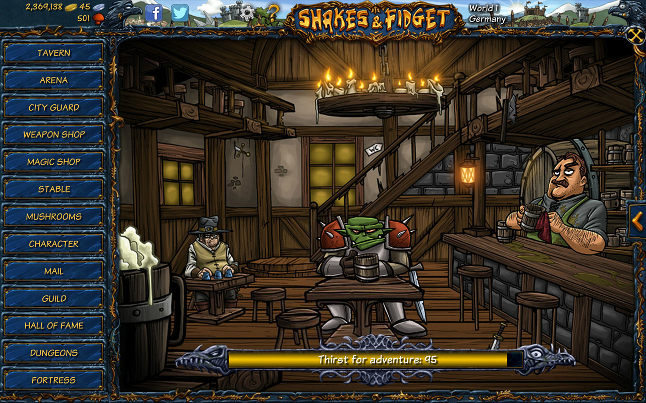 Shakes and Fidget - кадр 1