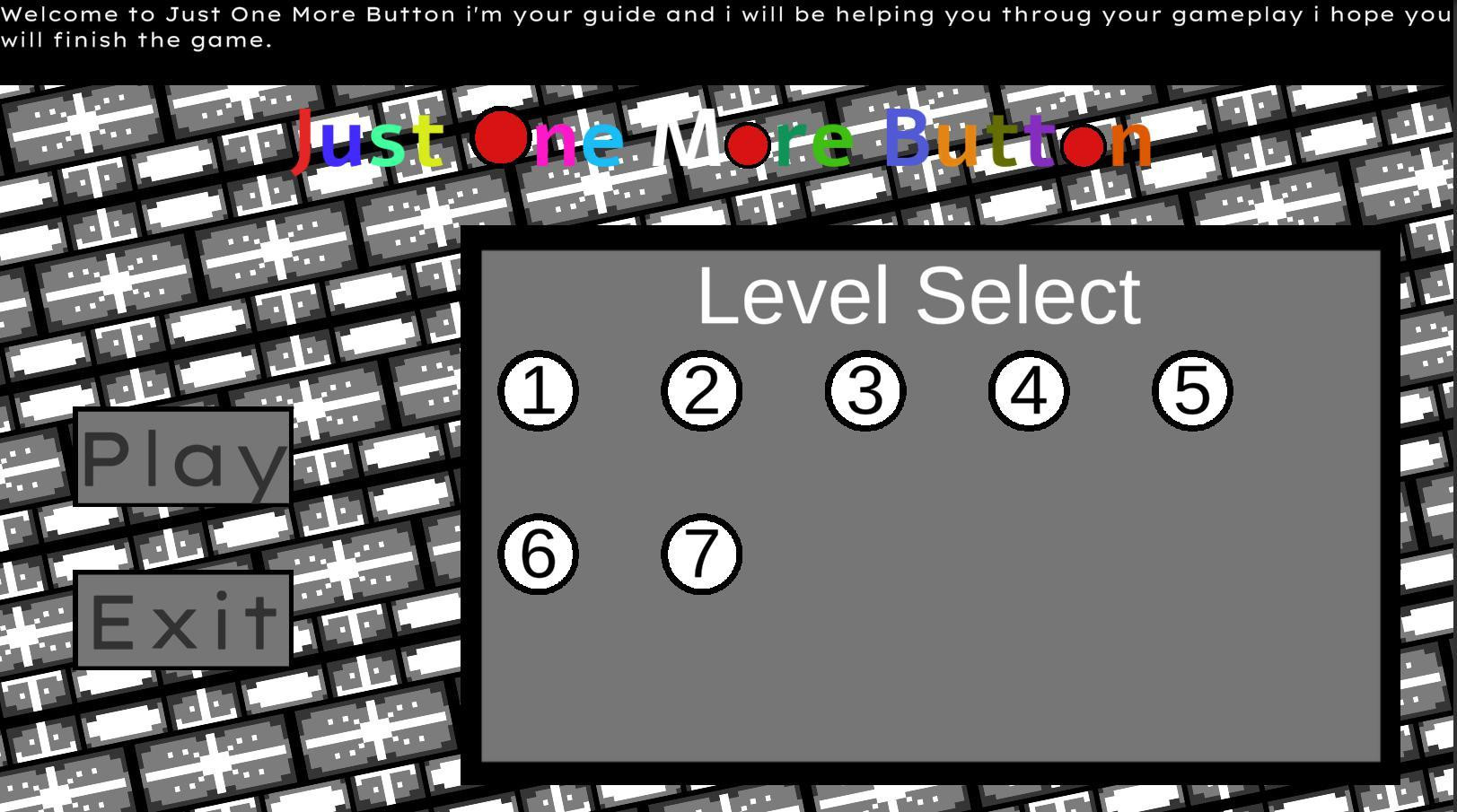 Just One More Button (itch) - кадр 1