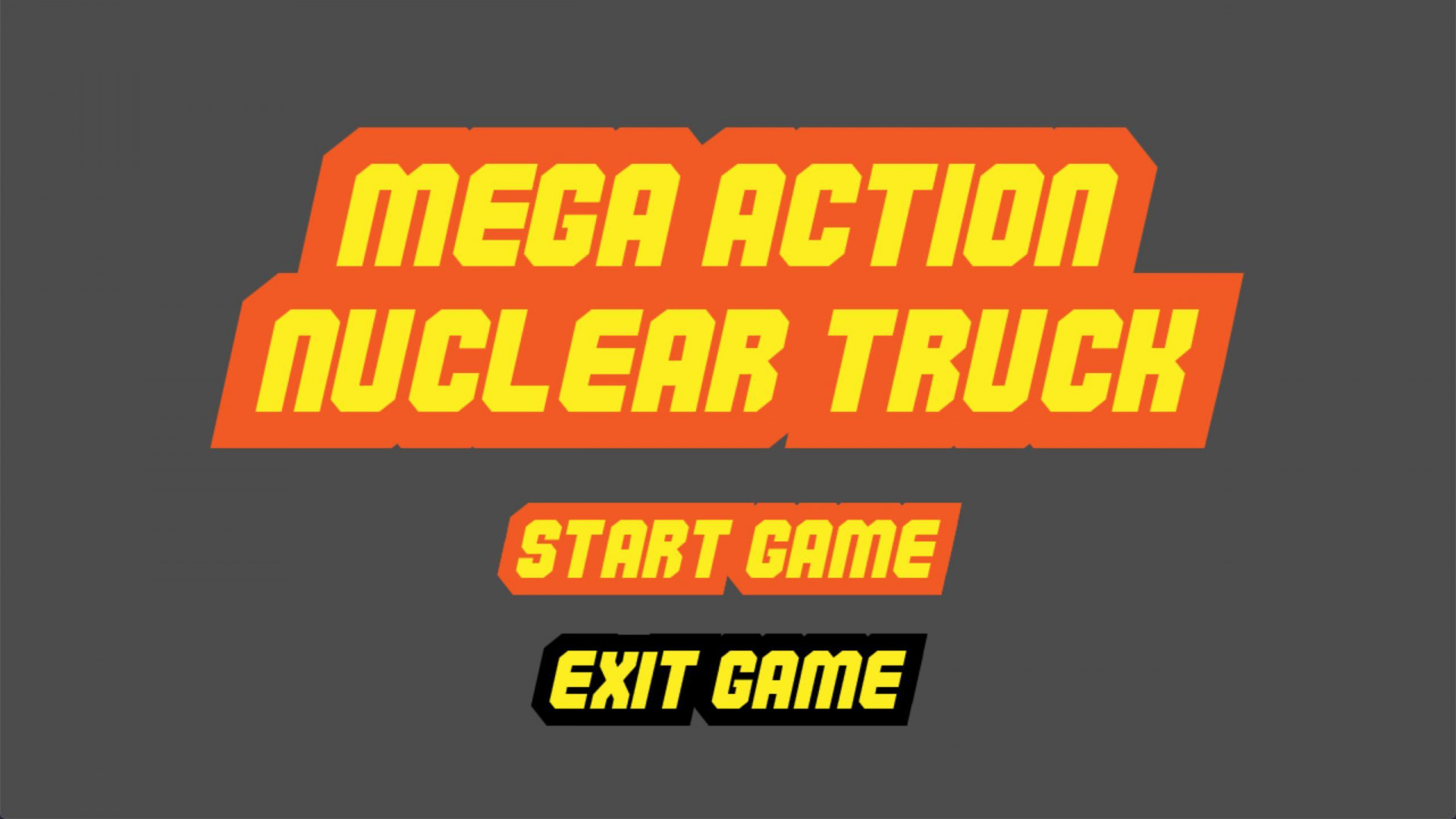MEGA ACTION NUCLEAR TRUCK (itch) - кадр 1