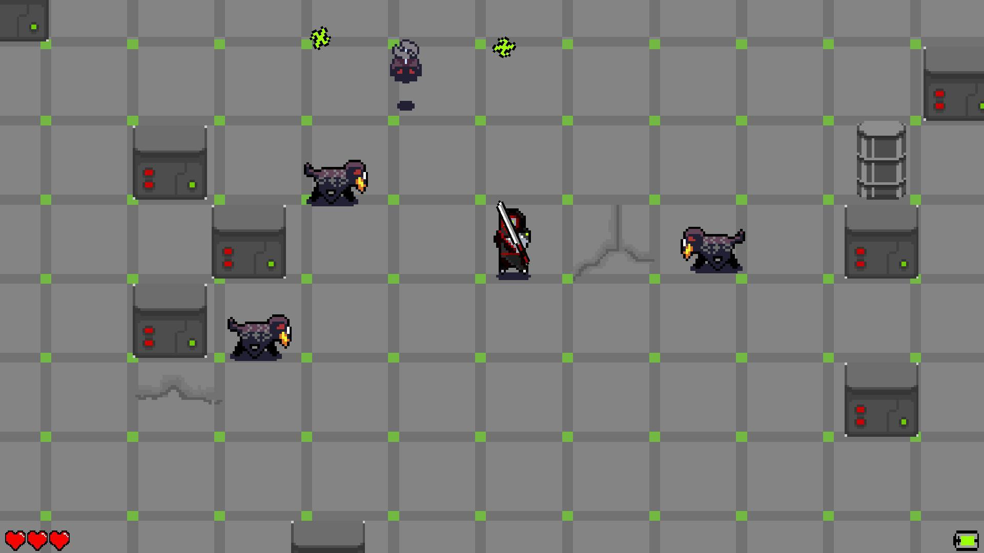 Cyborg Ninja Training Room (itch) - кадр 1