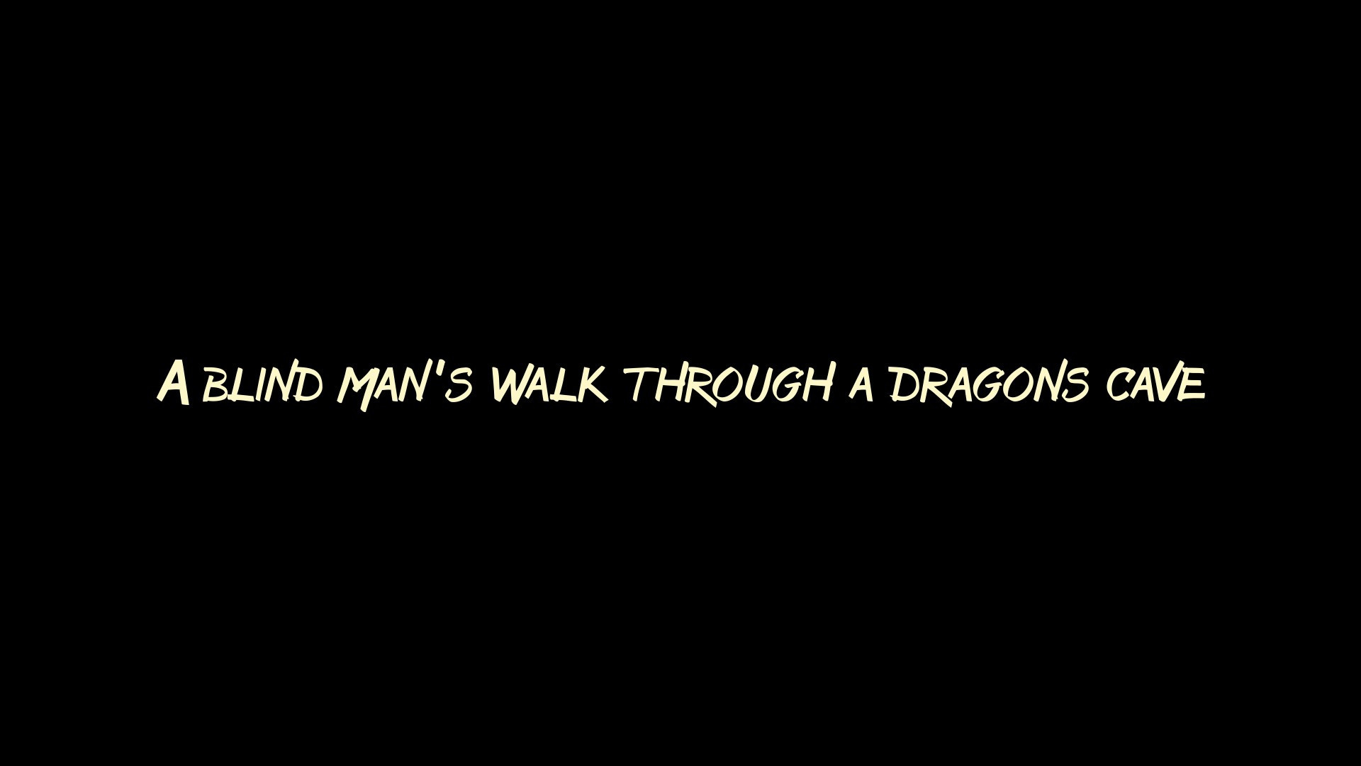 A Blind Man´s Walk Through A Dragons Cave (itch) - кадр 1