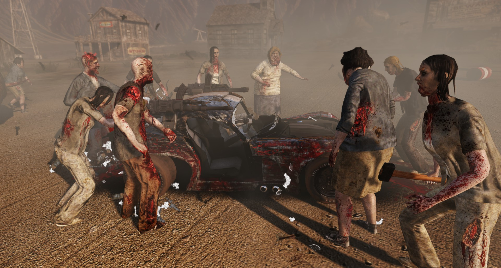 Gas Guzzlers Extreme: Full Metal Zombie - кадр 2