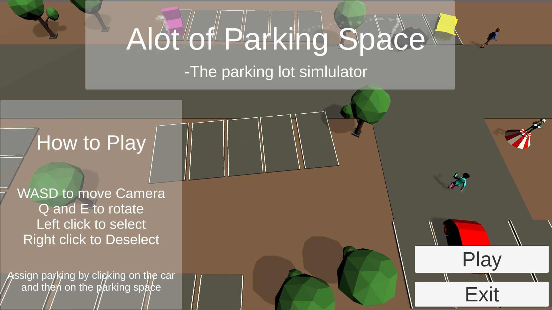 Alot of Parking space (itch) - кадр 1