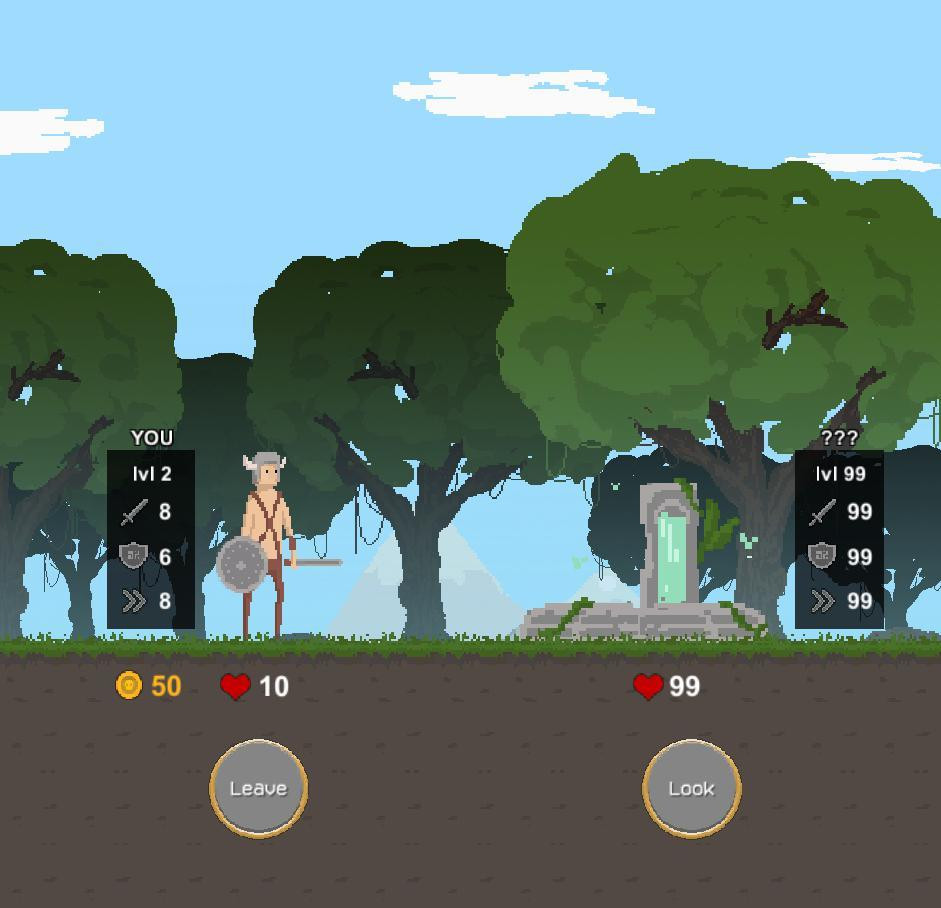 2ButtonsAdventure (itch) - кадр 1