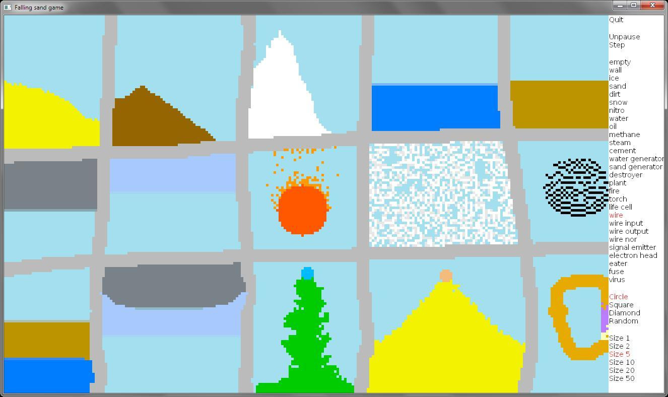 Falling Sand (itch) - кадр 1