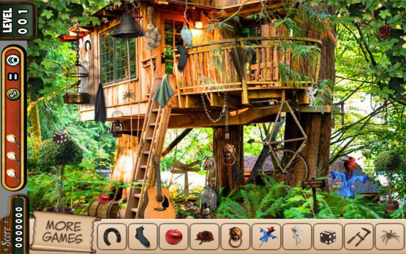 Hidden Objects - Mystery Tree House - Dog Adventure - Find The Evidence Story - кадр 1