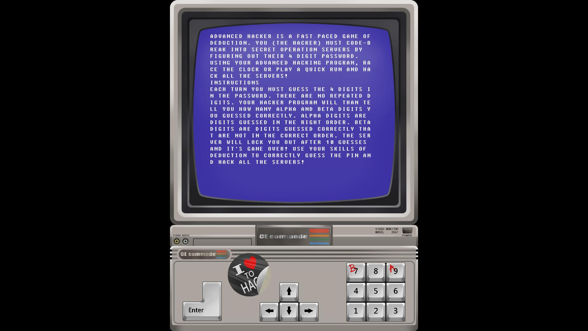 Advanced Hacker (itch) - кадр 1
