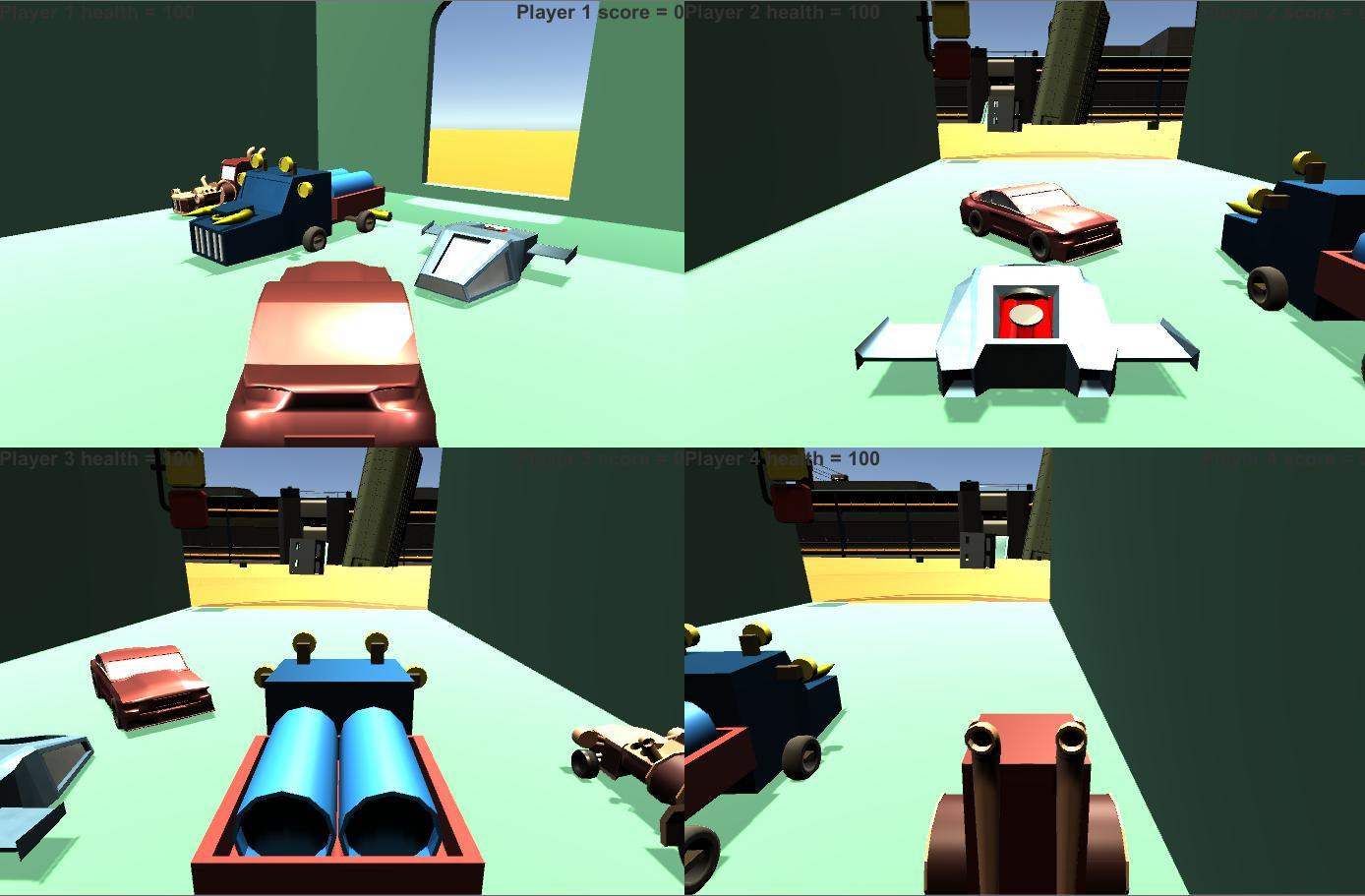 Lux Eterna (Split Screen Controller Racing) (itch) - кадр 1