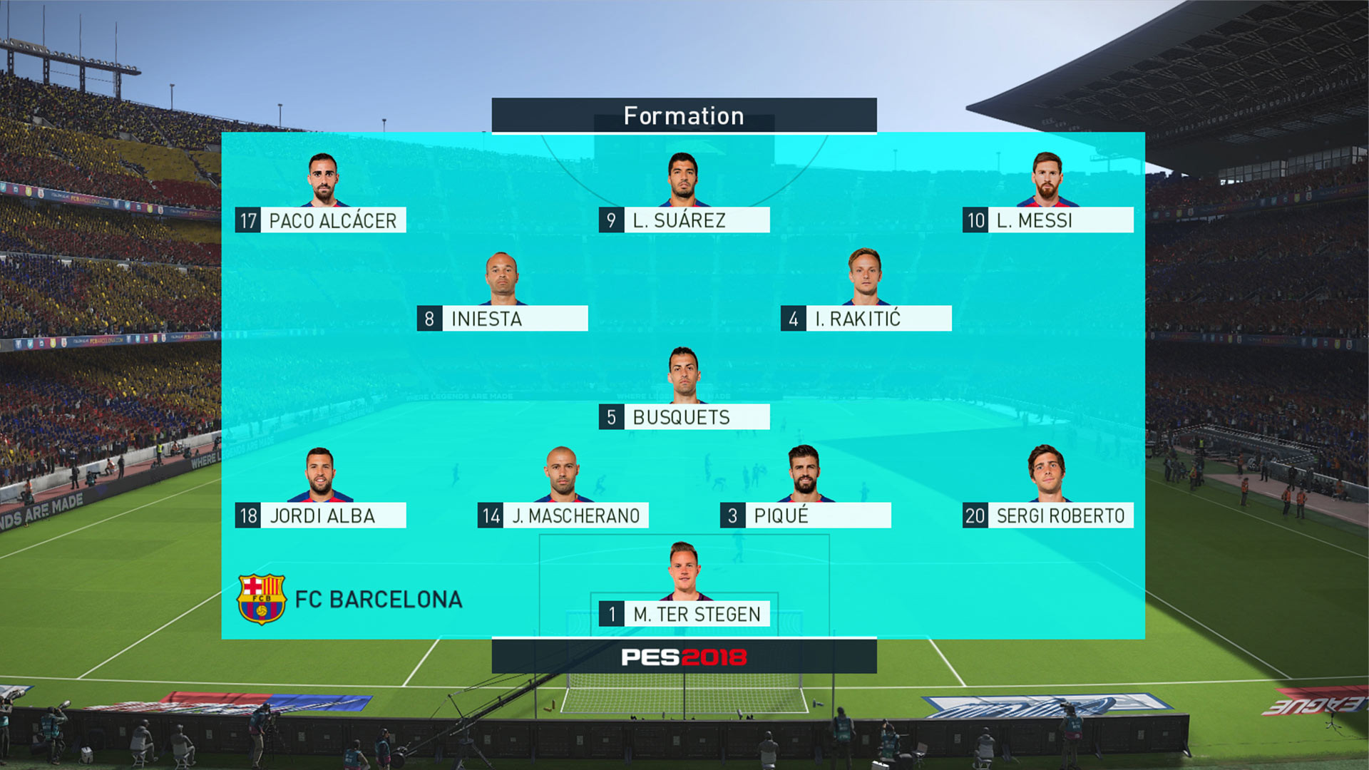 PRO EVOLUTION SOCCER 2018 LITE - кадр 1