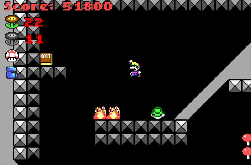 Super Mario in Marooned on Mars (itch) - кадр 1