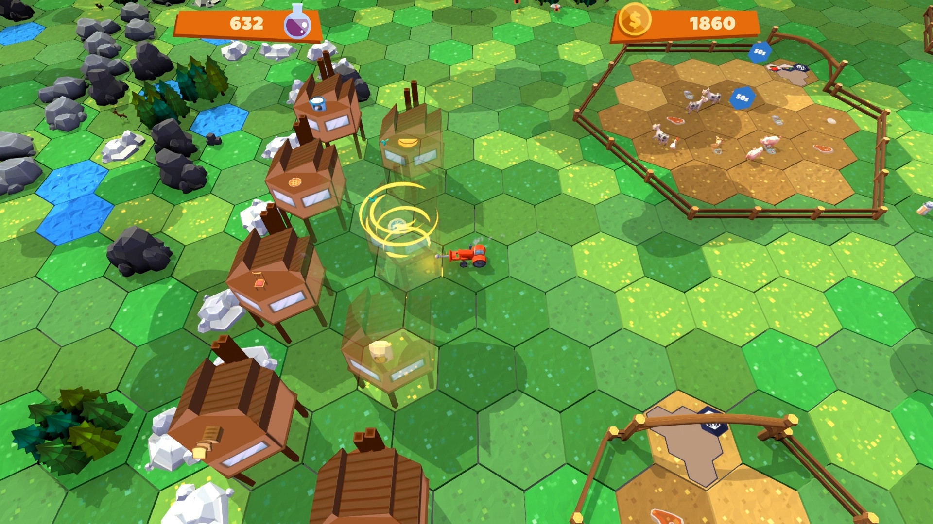 Red Tractor Tycoon - кадр 1