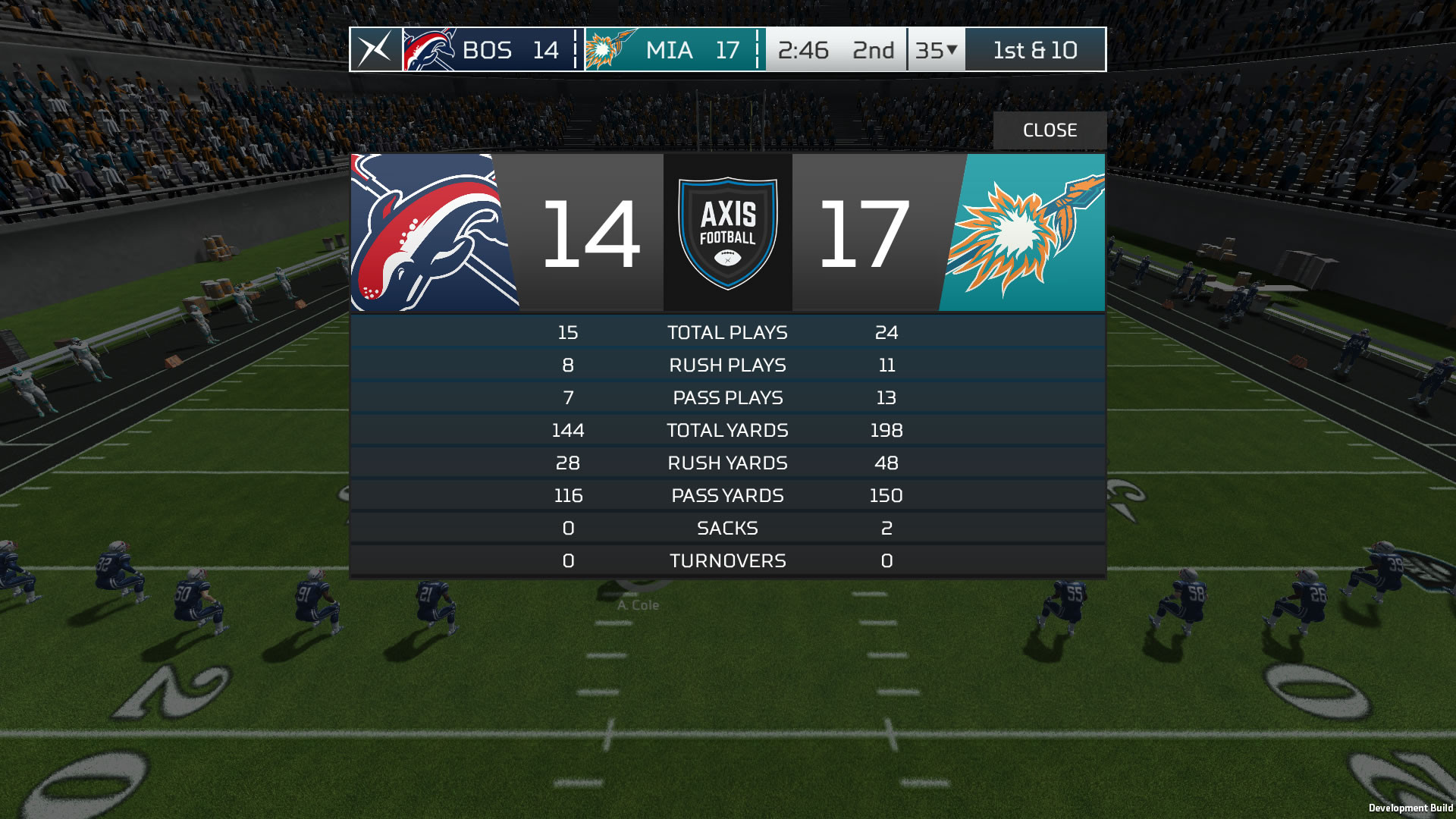 Axis Football 2017 - кадр 2