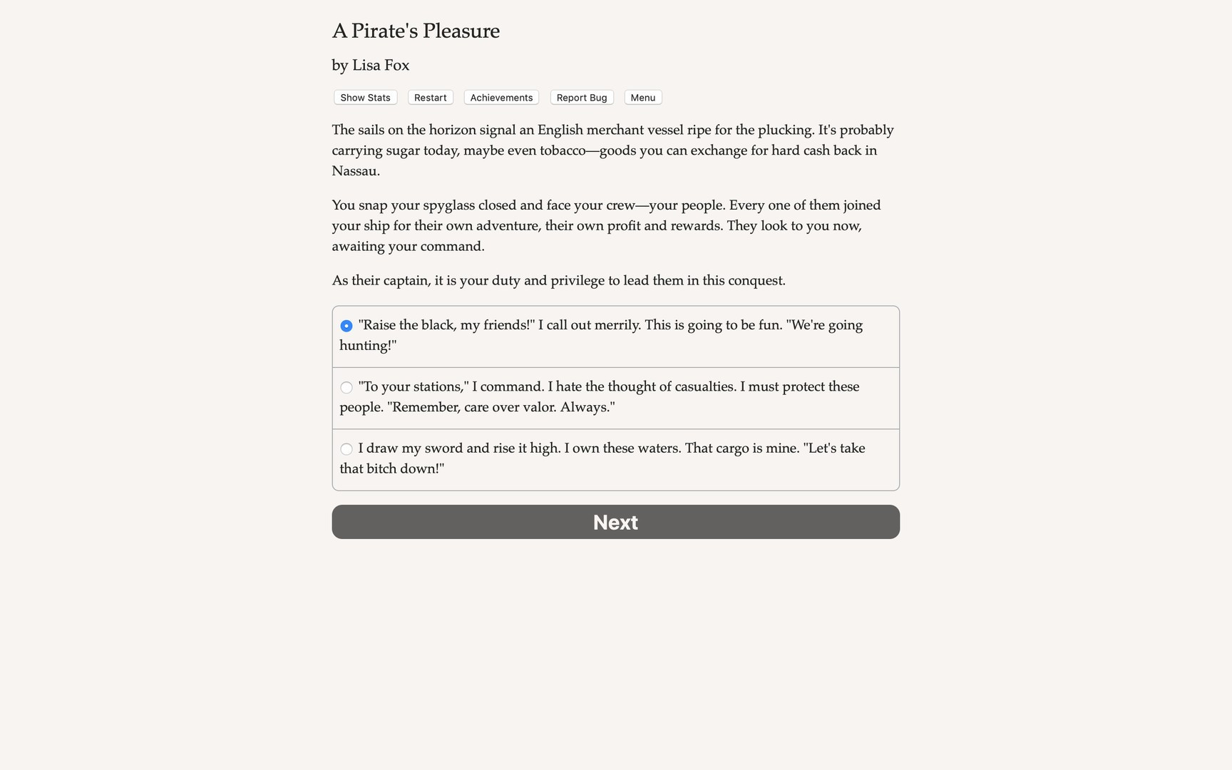 A Pirate's Pleasure - кадр 1