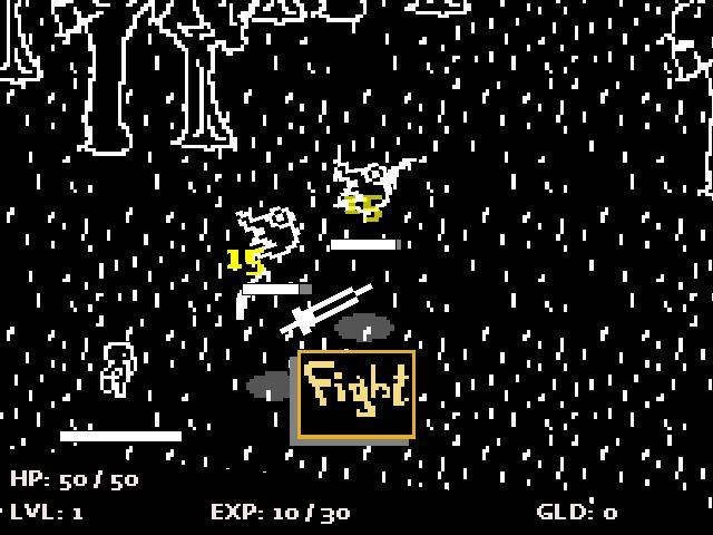Button RPG (GMTK 2019) (itch) - кадр 1