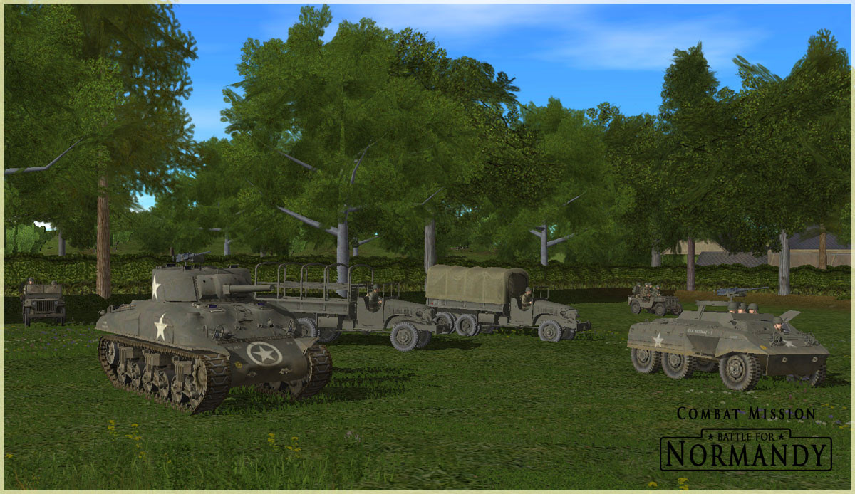 Combat Mission: Battle for Normandy - кадр 1