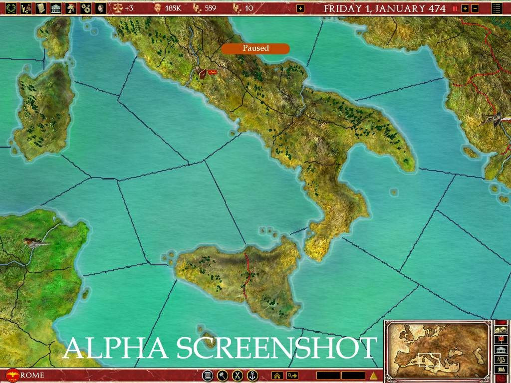 Europa Universalis: Rome - кадр 1