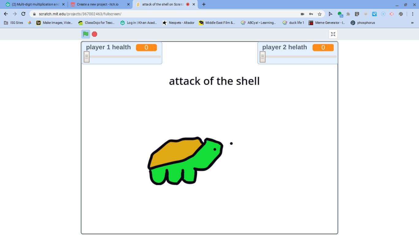 attack of the shell (itch) - кадр 1