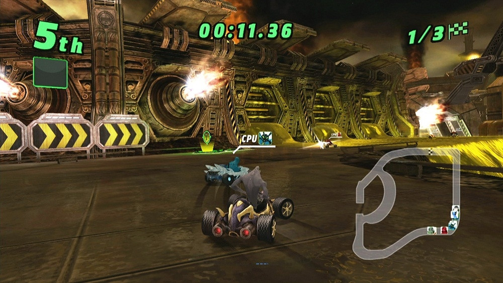 Ben 10 Galactic Racing - кадр 12