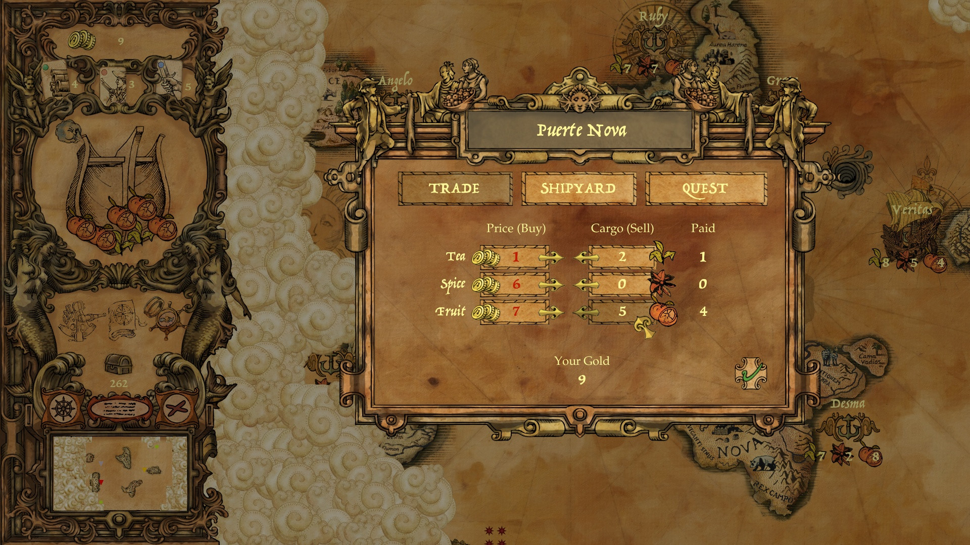 Fortune Winds: Ancient Trader - кадр 1