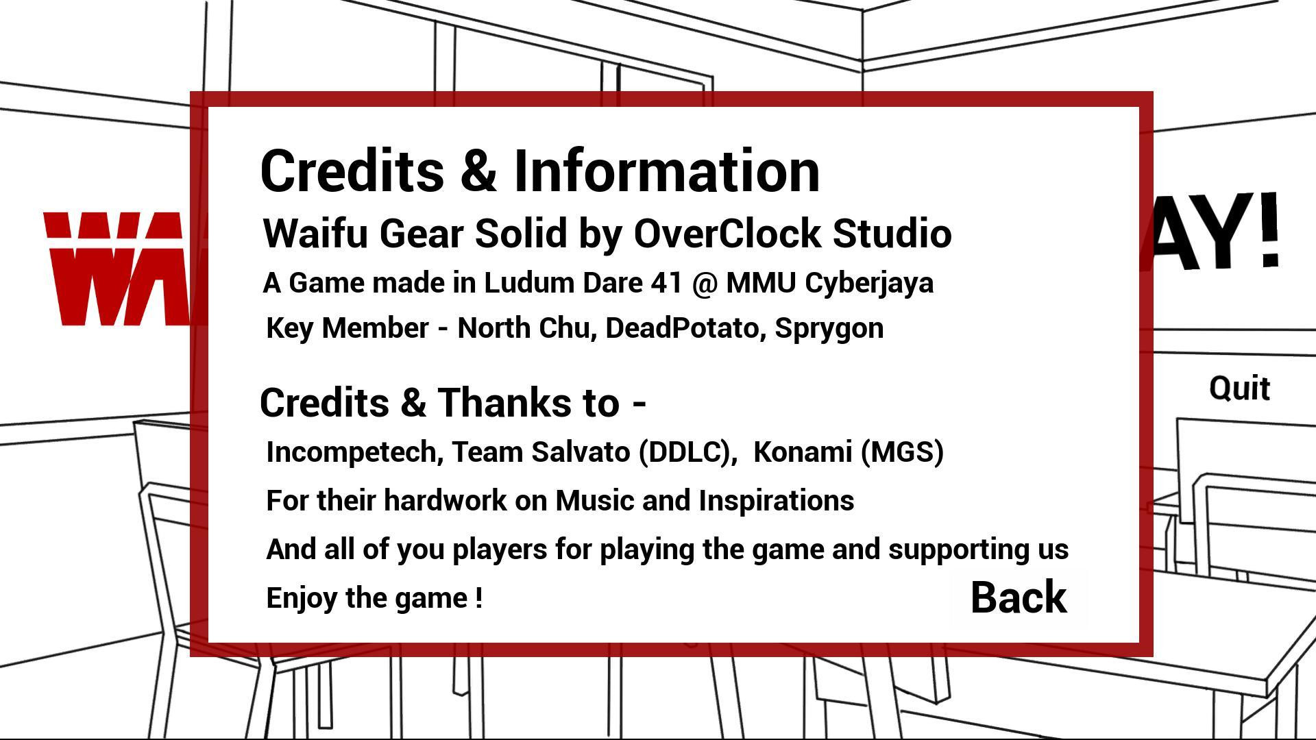 Waifu Gear Solid (itch) - кадр 1