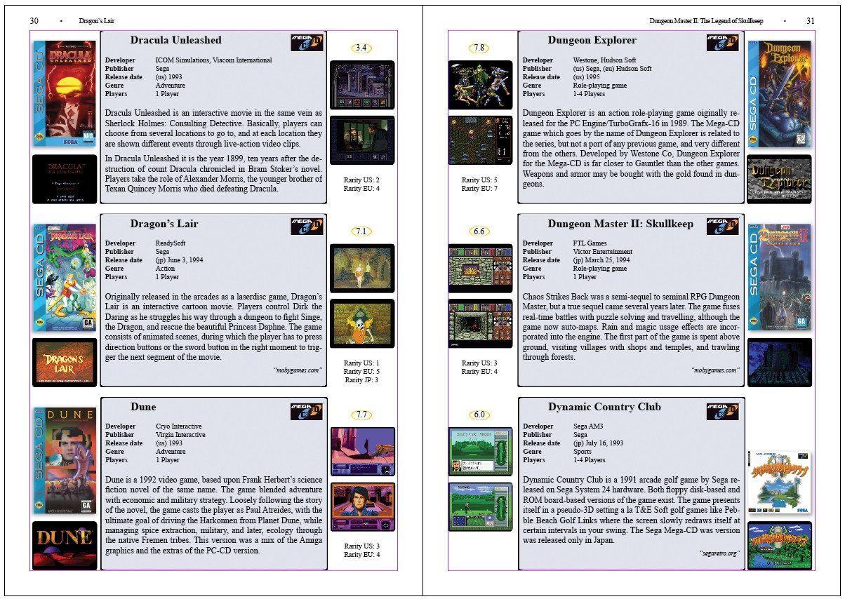 the Sega CD/32X Encyclopedia Book (itch) - кадр 1