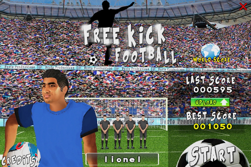 Free Kick Football - Version PC (itch) - кадр 1