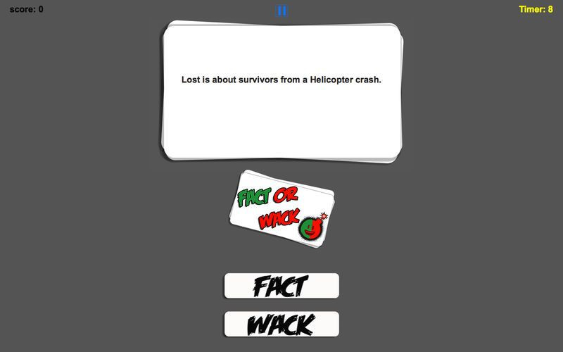 FACT OR WACK TV - кадр 1