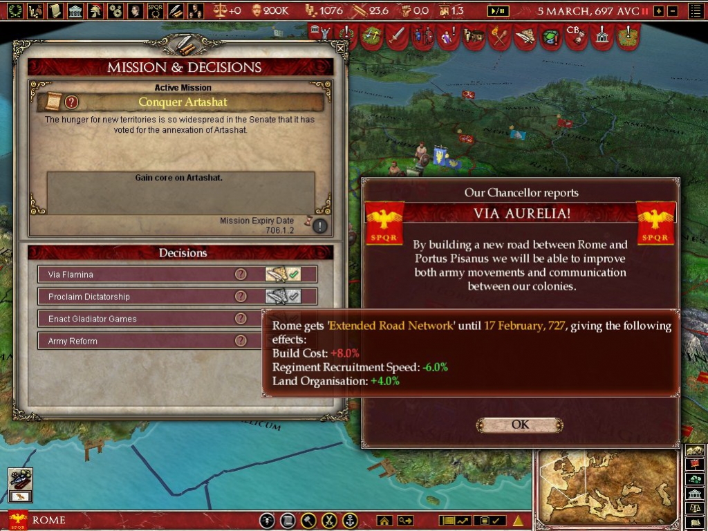 Europa Universalis: Rome - Vae Victis - кадр 1