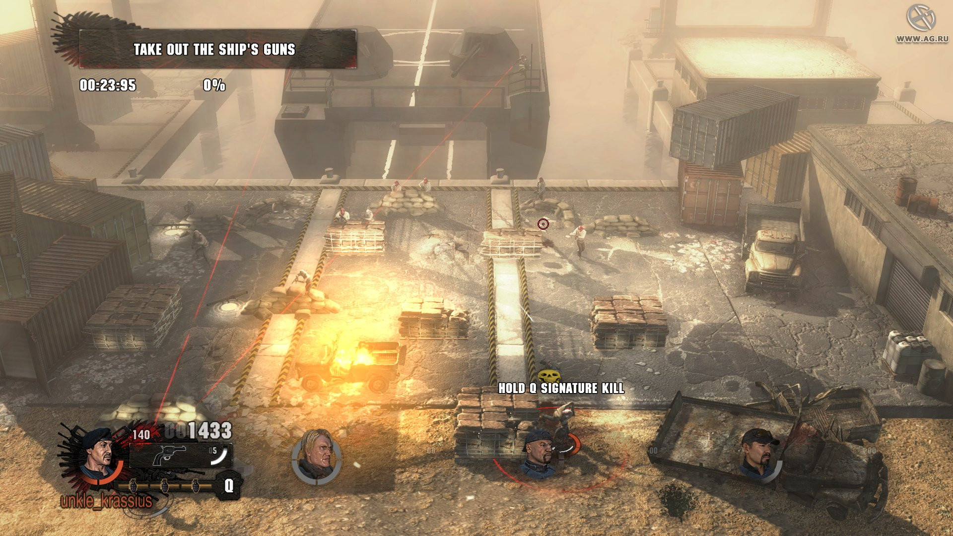 The Expendables 2: Videogame - кадр 2