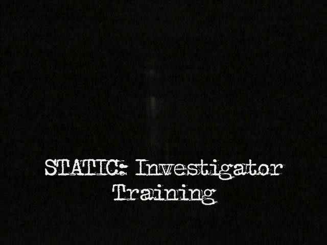 STATIC: Investigator Training - кадр 1