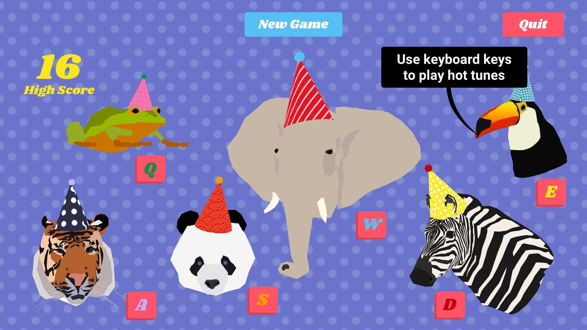 Free Jazz Party Animals (itch) - кадр 1