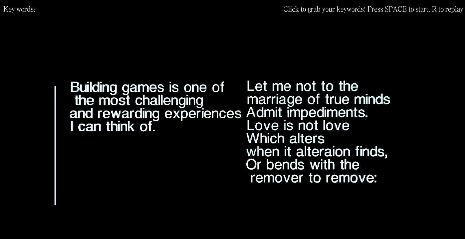 GrabYourKeywords (itch) - кадр 1